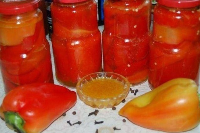 ПЕРЕЦ МАРИНОВАННЫЙ С МАСЛОМ И МЁДОМ 🍯