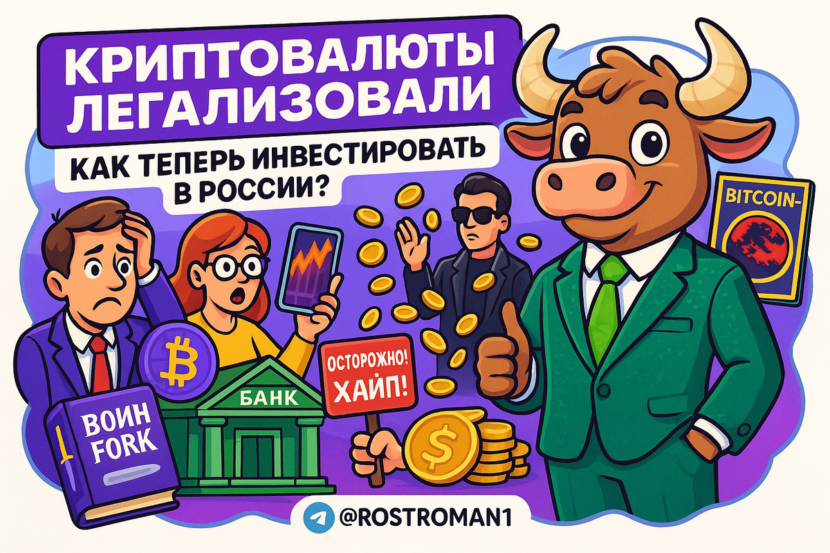    Как выжить на рынке криптовалют после легализации в России: системный подход, реальные ошибки и секреты стабильной прибыли для трейдера 2024 РоСТ | Роман о Системном Трейдинге