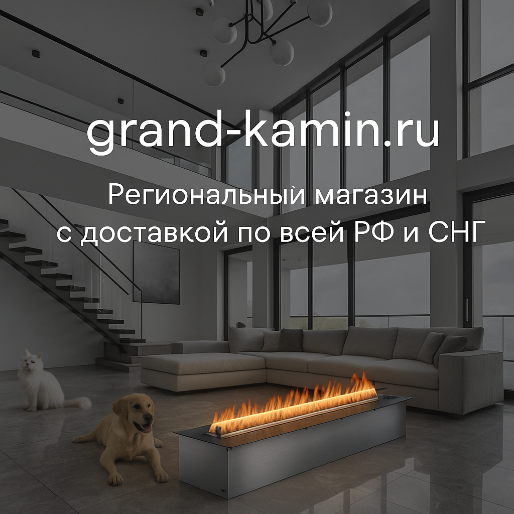    Как биокамин PrimeFire 990 PLUS превратит ваш дом в оазис уюта и безопасности без лишних хлопот Kamin