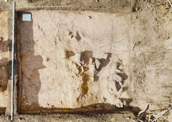 Остатки металлургической печи эпохи энеолита