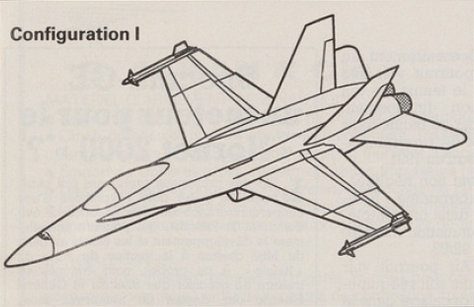 первый вариант проекта Hornet 2000. Данный вариант представляет собой Hornet в текущей конфигурации с улучшенной системой вооружения, более мощными двигателями, облегчением работы пилота благодаря интегрированной системе отображения информации о системе вооружения. Опционально самолёт может получить подвесные баки емкостью 1815 литров и антенную решетку с электронным сканированием
