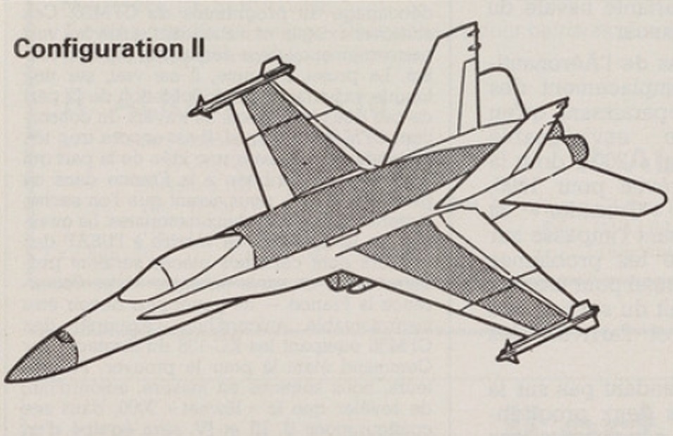 второй вариант проекта Hornet 2000. Данный вариант должен получить двигатели второго поколения (двигатели Growth II) мощностью по 9100/10000 кгс, а площадь поперечного сечения воздухозаборников увеличилась бы на 10%. Помимо этого самолёт получил бы усиленное крыло, позволяющее увеличить скорость с максимальной нагрузкой на внешней подвеске, а в задней части самолета должен быть размещен дополнительный топливный бак емкостью 1530 литров. Дальность обнаружения РЛС APG-65 увеличена более чем вдвое благодаря антенной решетке с электронным сканированием. Самолет получил бы улучшенные средства РЭП и как следствие лучшую живучесть