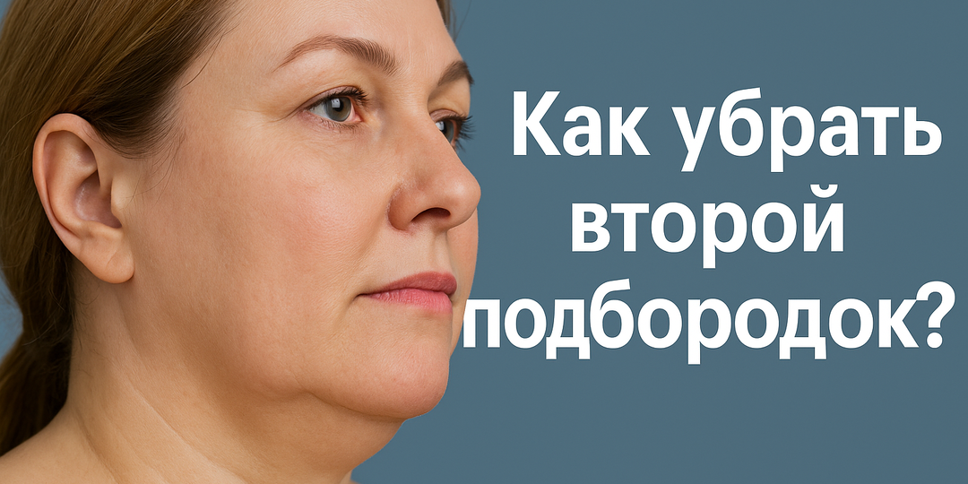 Как убрать второй подбородок?