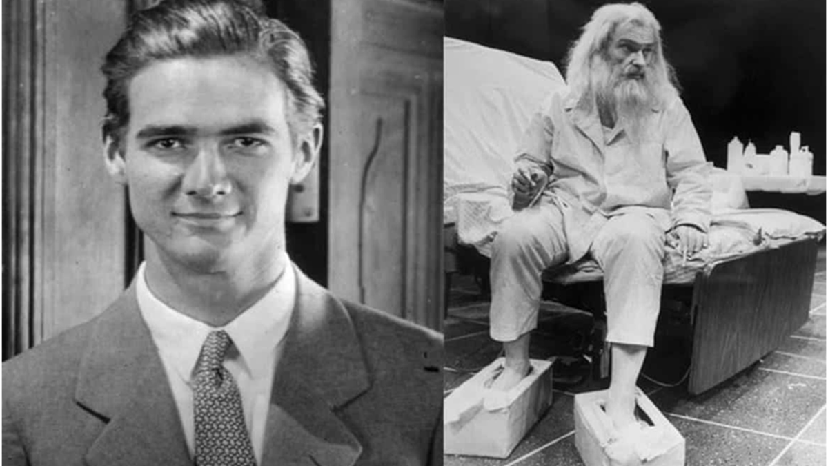 На фотографии: эксцентричный миллиардер Говард Хьюз - изобретатель, авиатор, кинопродюсер, которого президент США Ричард Никсон называл "самым могущественным человеком своего времени".