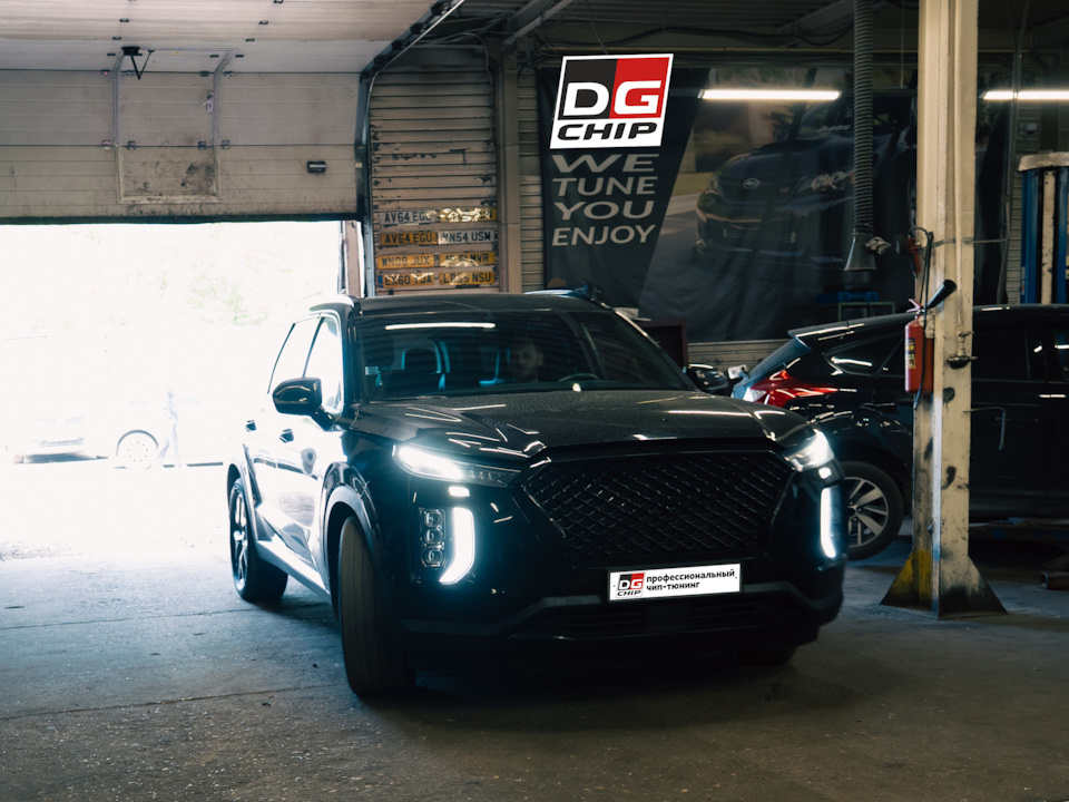Hyundai Palisade 2.2 CRDi 2021 отключение мочевины AdBlue, удаление сажевого фильтра DPF, отключение EGR, Stage 2