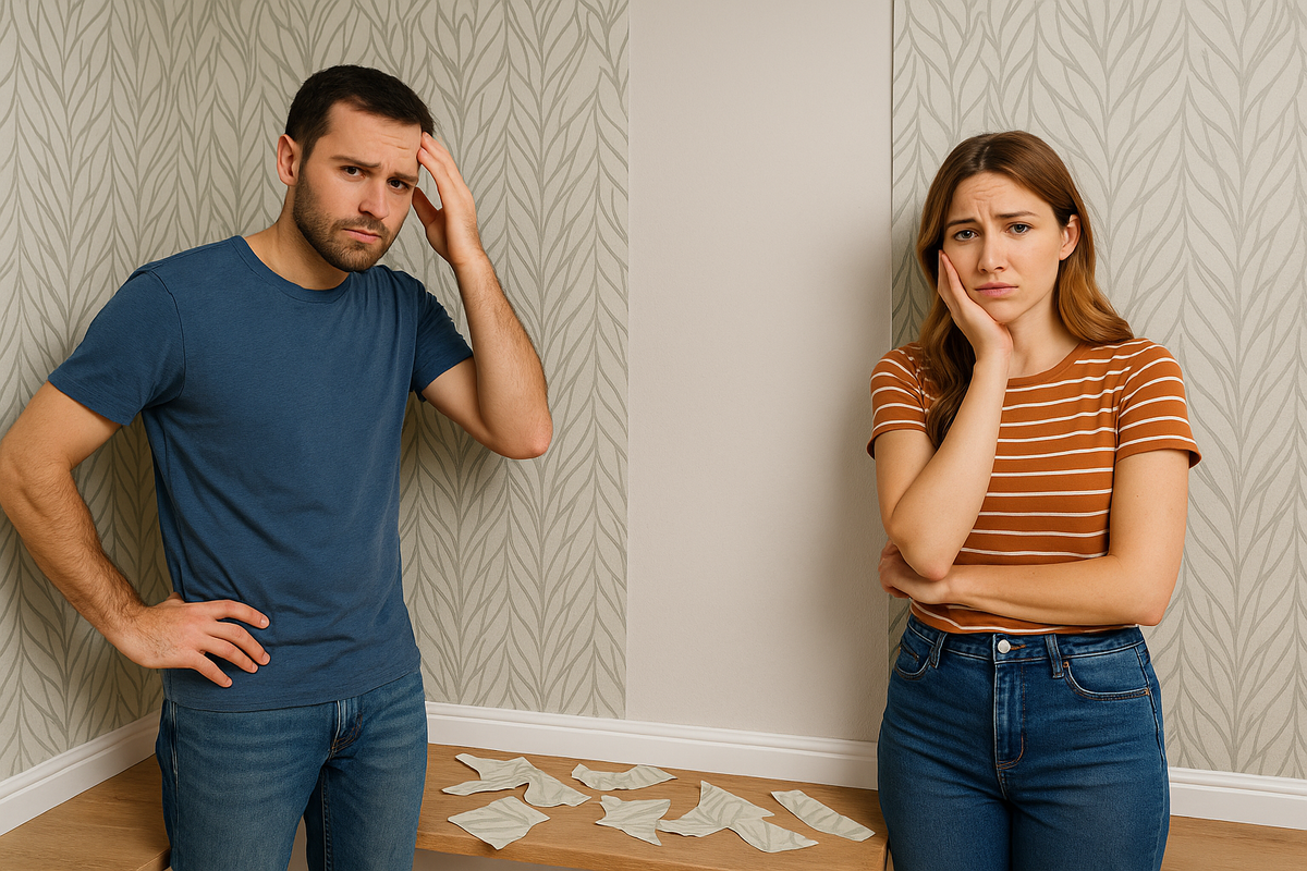 Не хватило одной полосы обоев? Вас может ждать сущий кошмар!