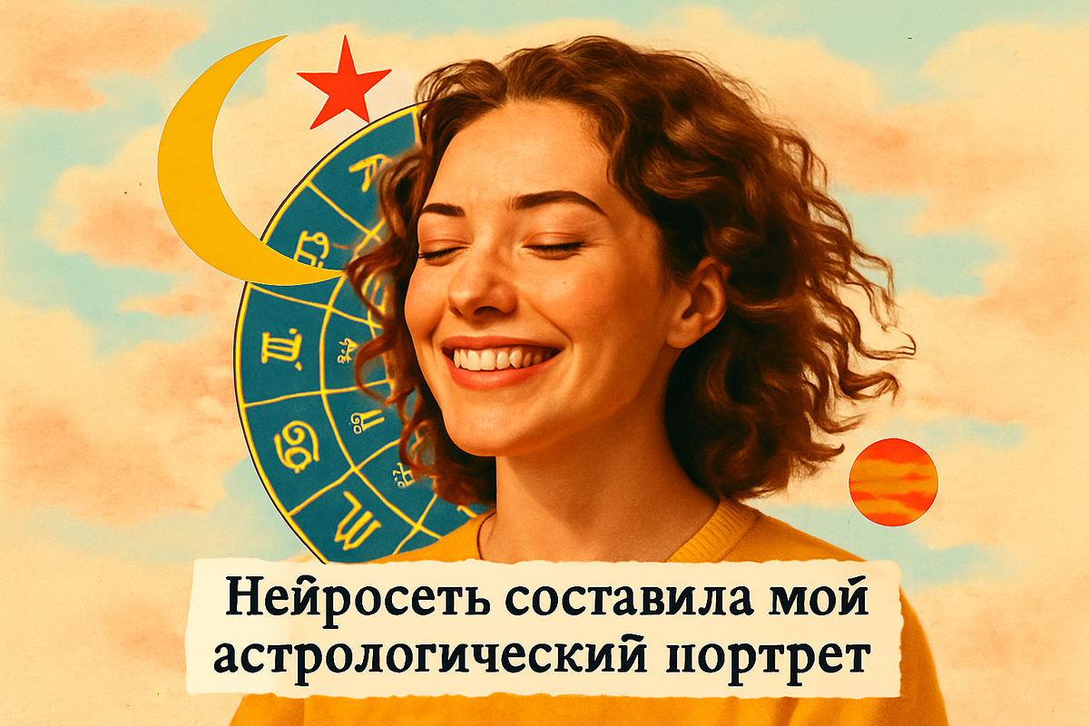 Нейросеть составила мой астрологический портрет.
