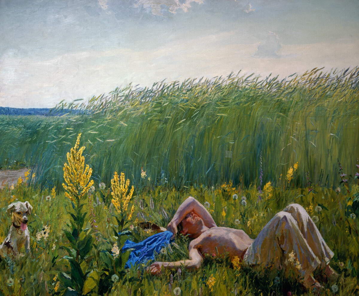 А. Пластов "Юность" 1953-1954