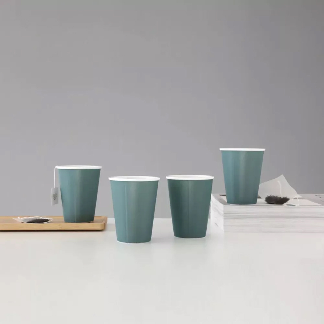 Набор из 4-х фарфоровых стаканов Andy