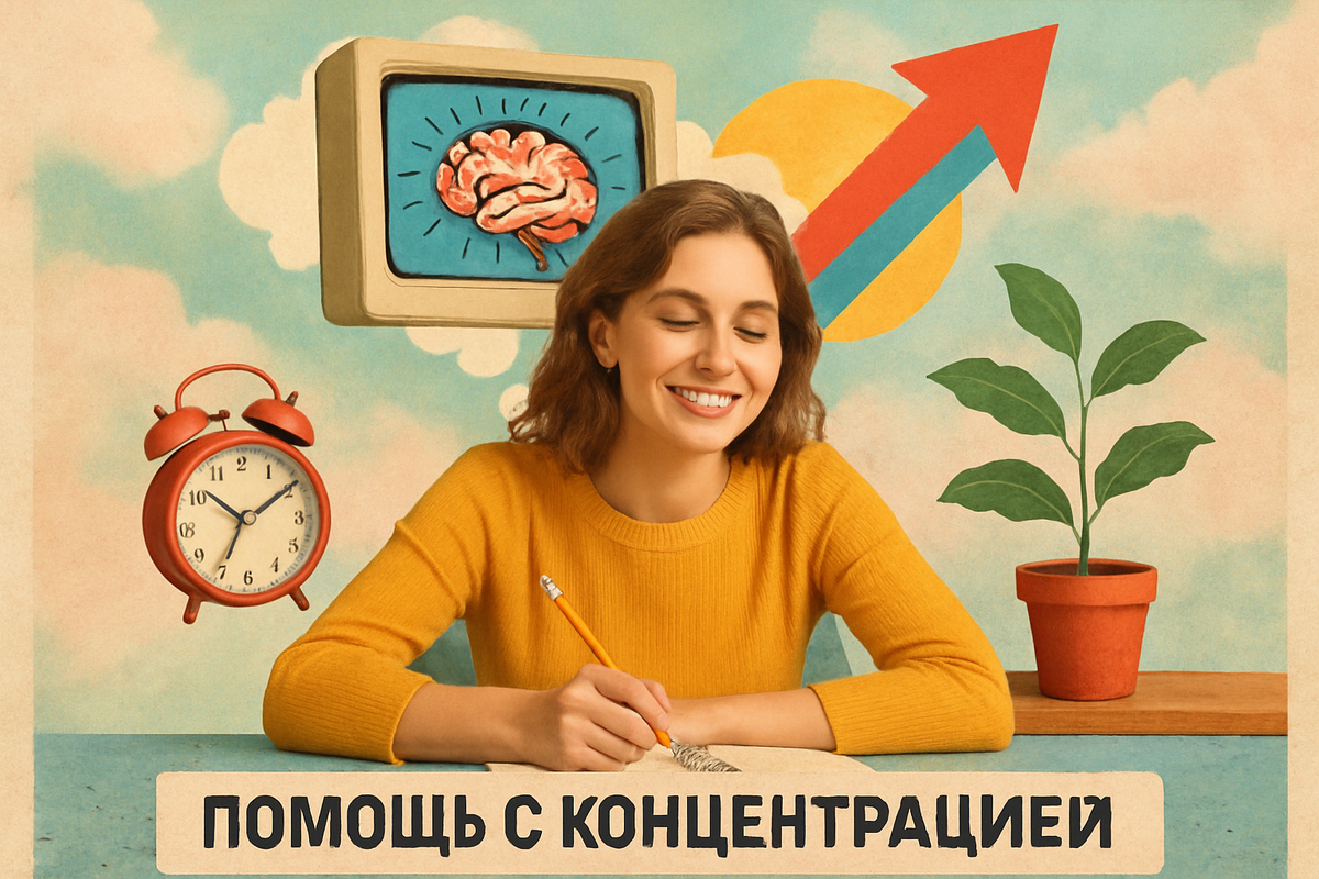 Помощь с концентрацией