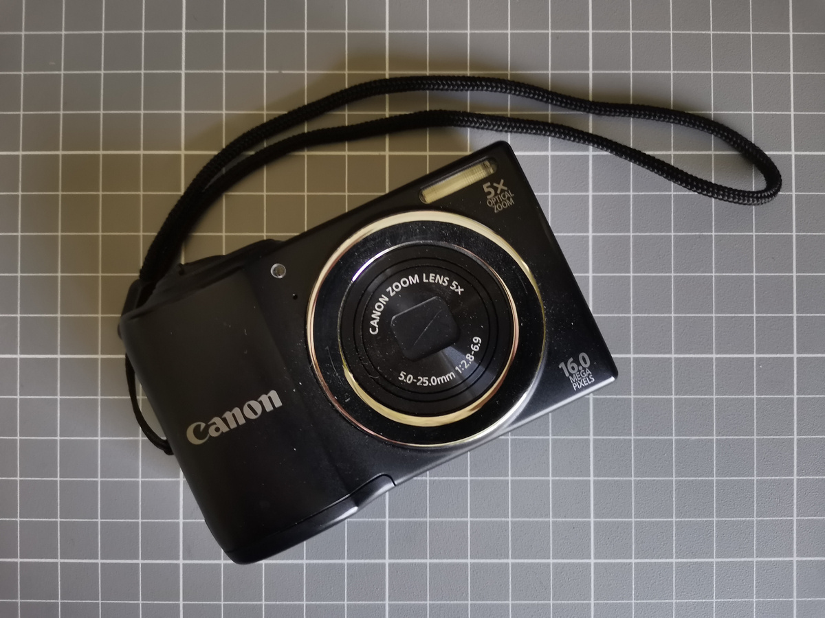 Фотоаппарат на батарейках