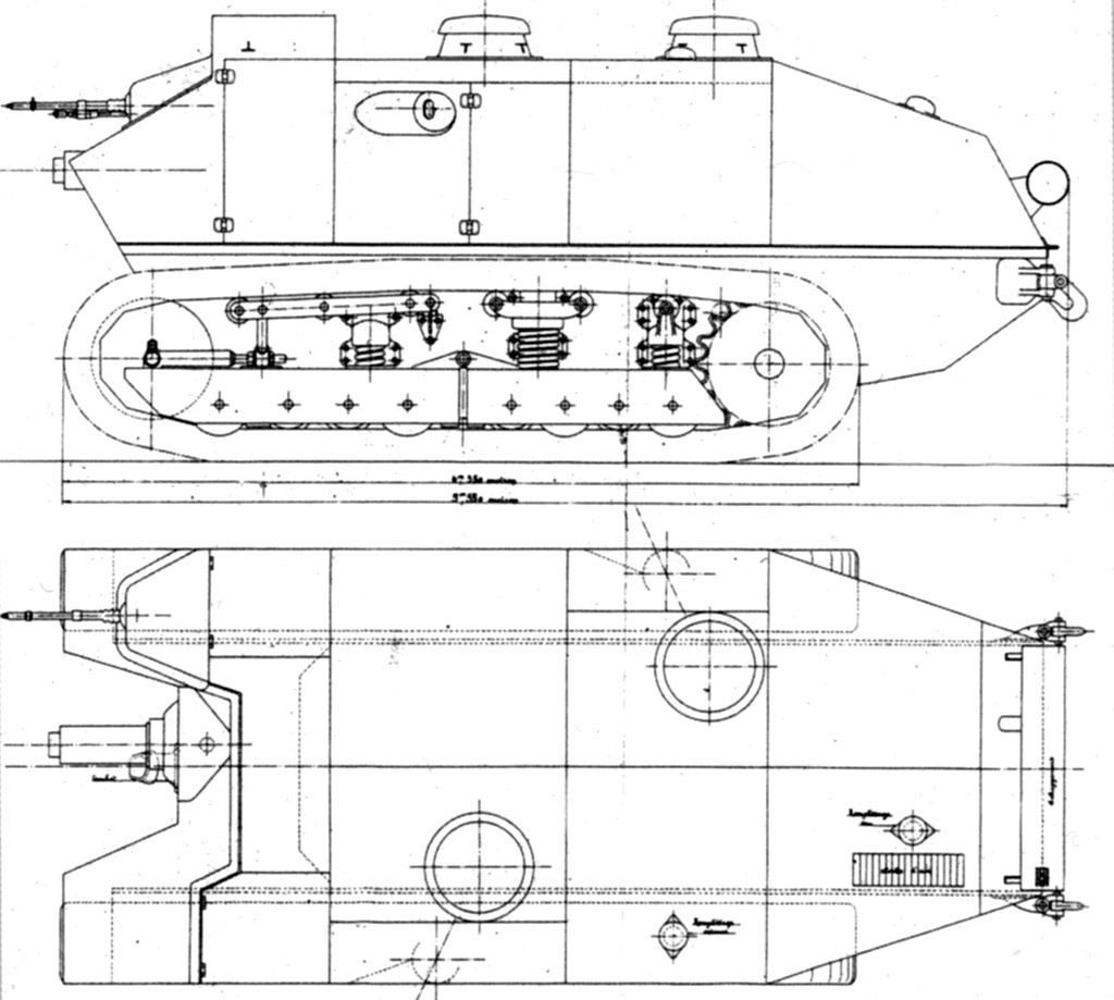 Один из вариантов Schneider CA 3, прямой прародитель Char B.