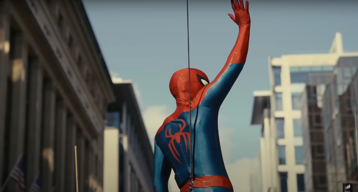 кадр из видео со съемок