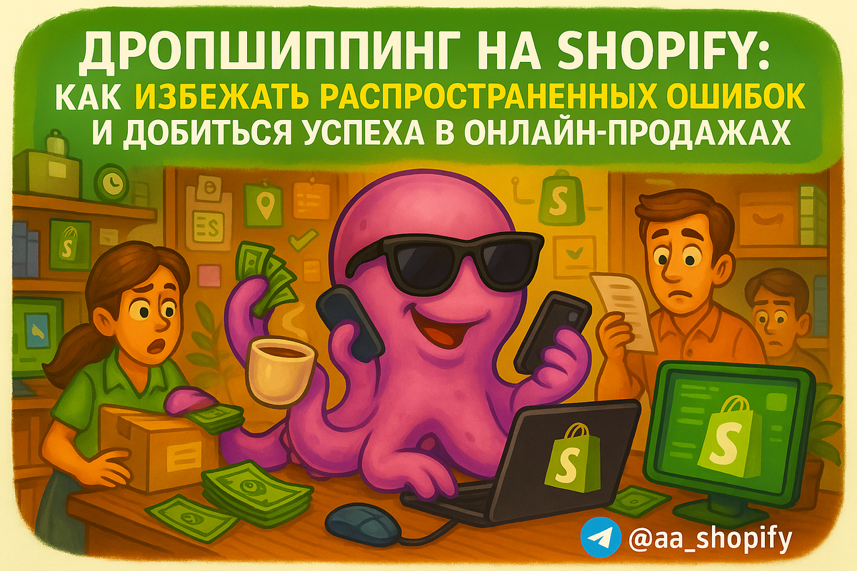    Дропшиппинг на Shopify: как избежать распространенных ошибок и добиться успеха в онлайн-продажах aa_ecom