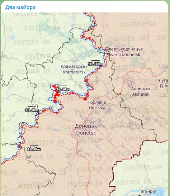    Скриншот с ТГ-канала "Два майора"