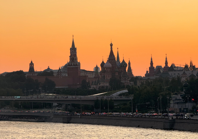 Москва на закате