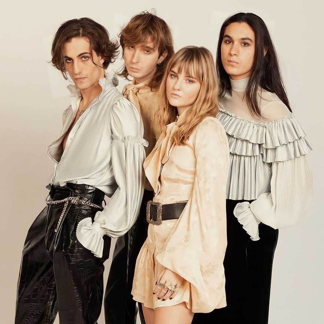 Группа Måneskin. Фото взято из открытого источника в интернете. 