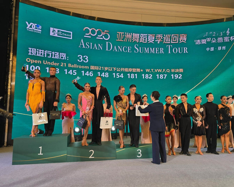     Курские танцоры завоевали золото на международных соревнованиях в Китае