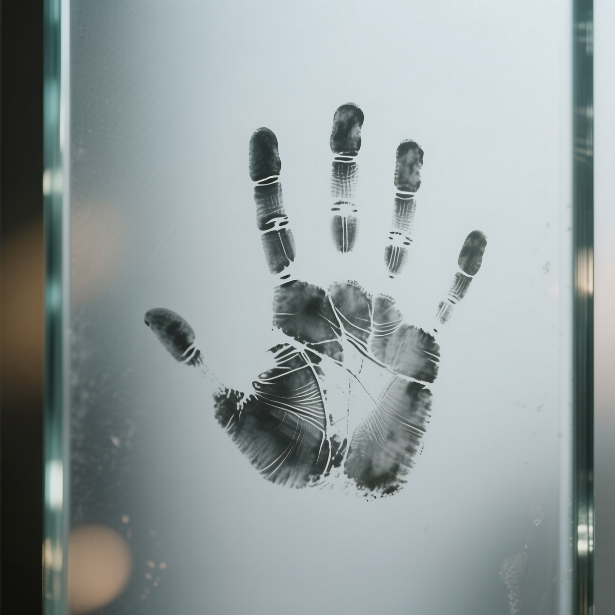 Частая проблема - отпечатки пальцев на стекле.