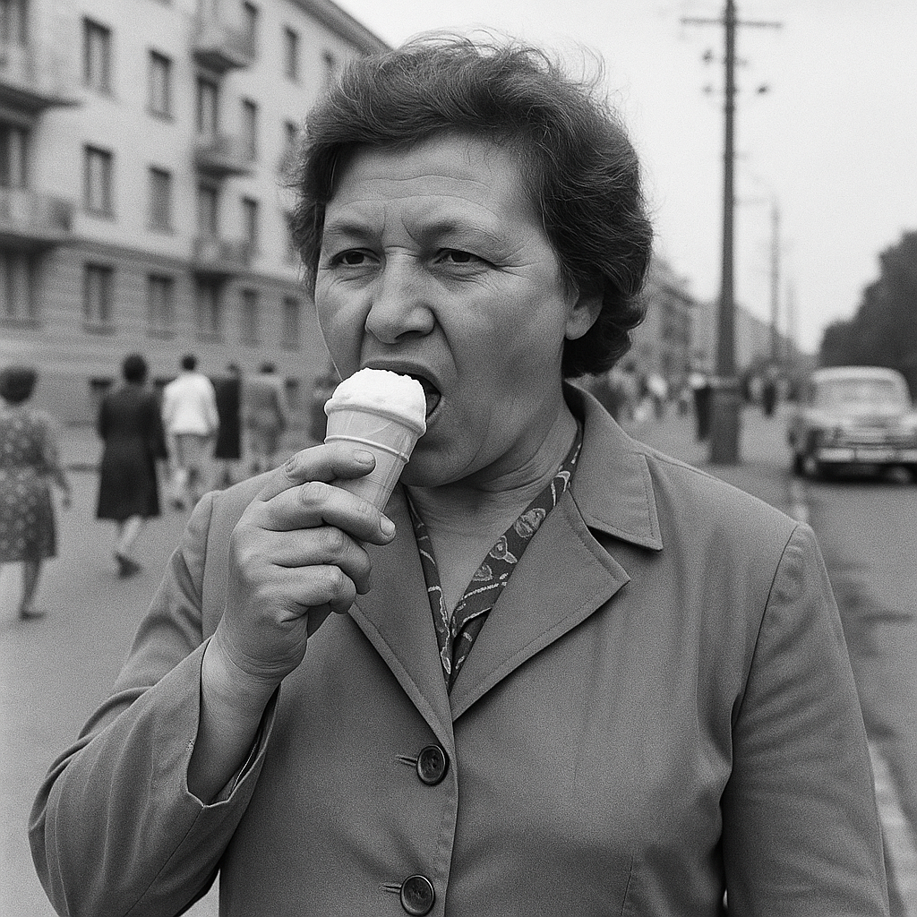 В СССР пломбир был радостью для всех — от детей до взрослых. Маленькая цена и большой вкус.