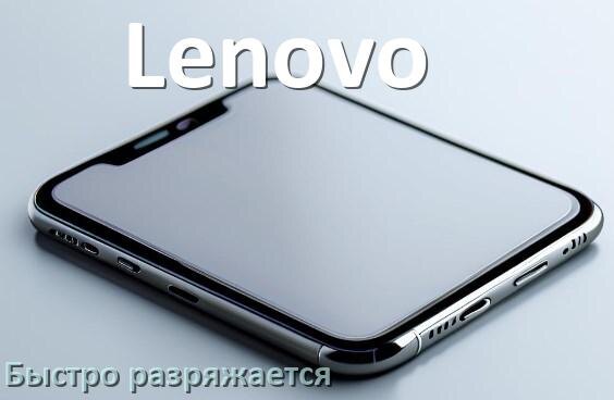 
Почему телефон Lenovo быстро разряжается и садится батарея в Android 16, 15, 14