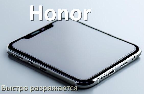 
Почему телефон Honor быстро разряжается и садится батарея в HarmonyOS, Magic UI и Android 16, 15, 14