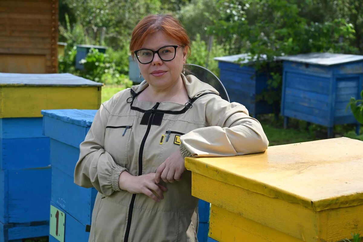 Председатель республиканского ОО "Белорусские пчеловоды" Анастасия Хаврюк. © Sputnik / Виктор Толочко