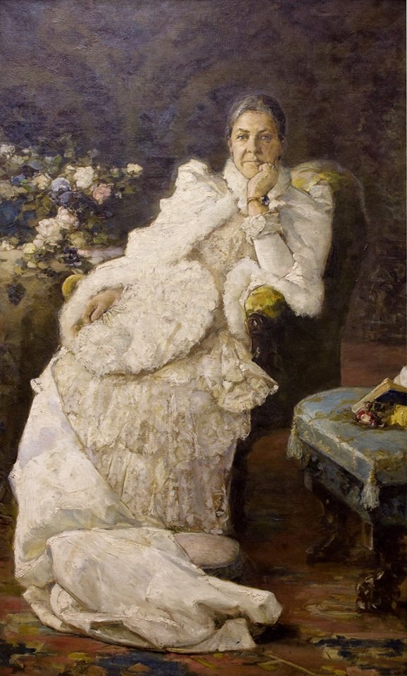Портрет работы В. А. Котарбинского (около 1919–1921).