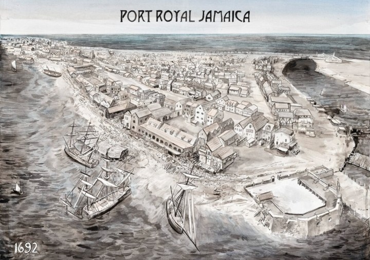 Порт-Рояль  17 века