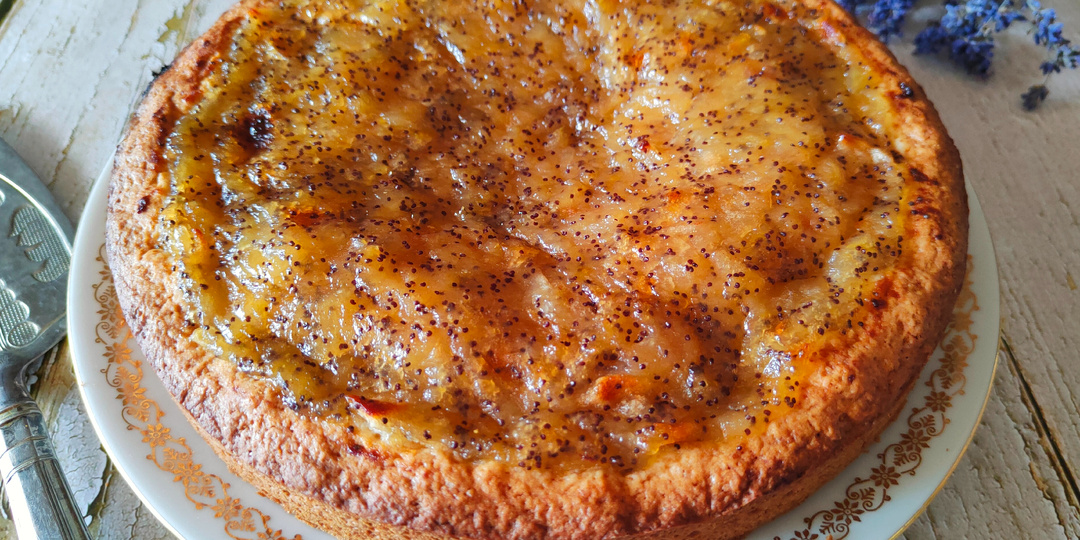 Яблочно-лимонный тарт