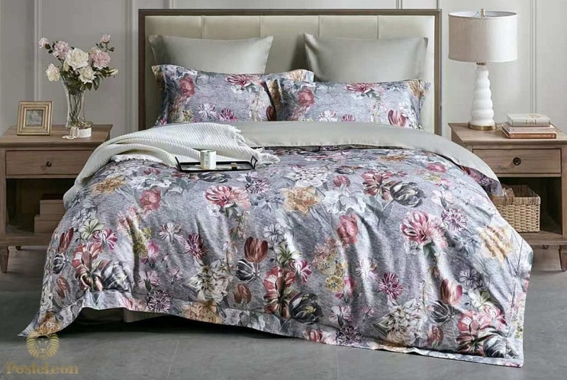 Постельное бельё из фланели люкс Asabella, состав: длинноволокнистый египетский хлопок Posteleon.ru