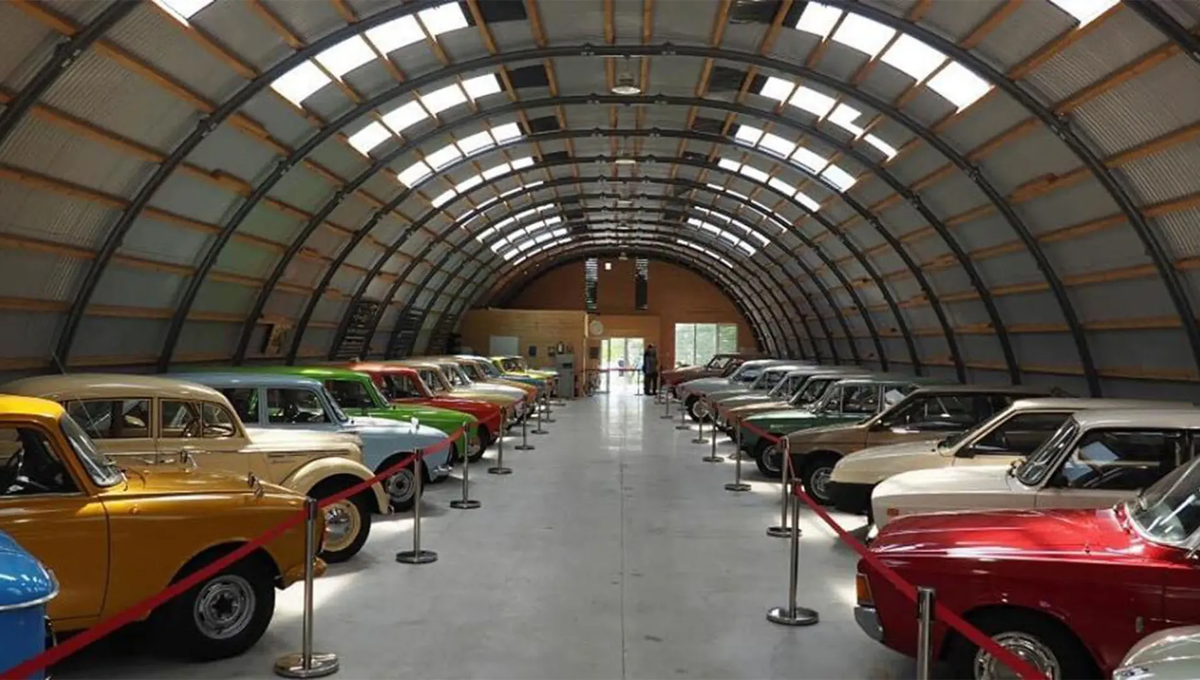 Экспозиция Молетайского технического музея