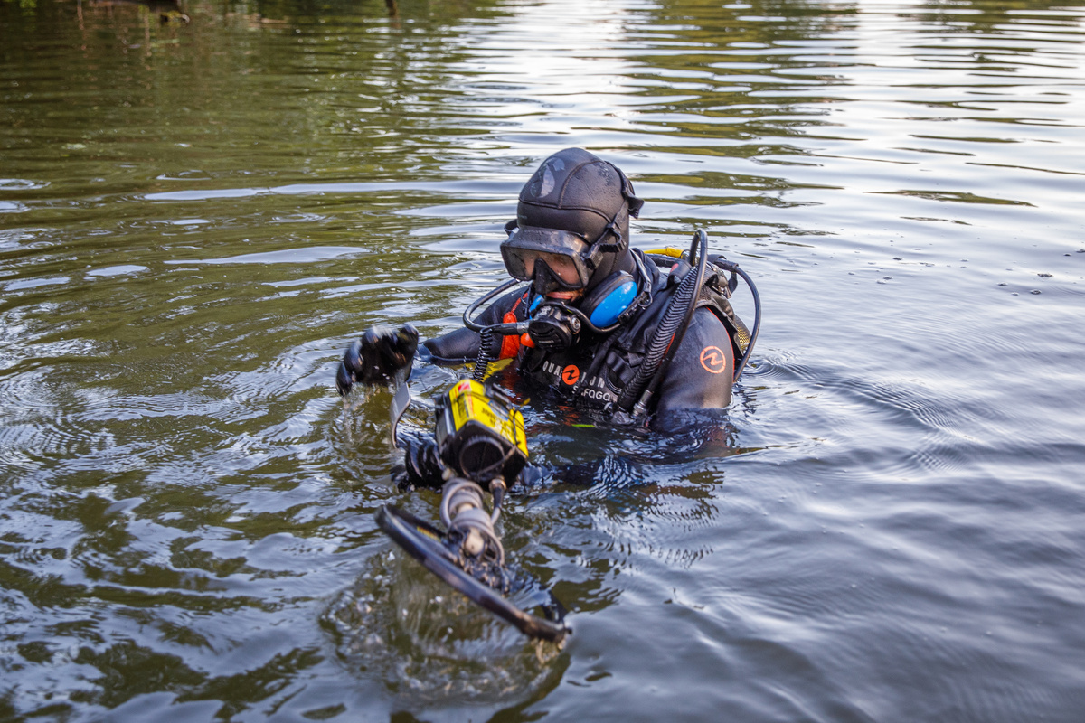 Исследование реки с помощью специализированного оборудования