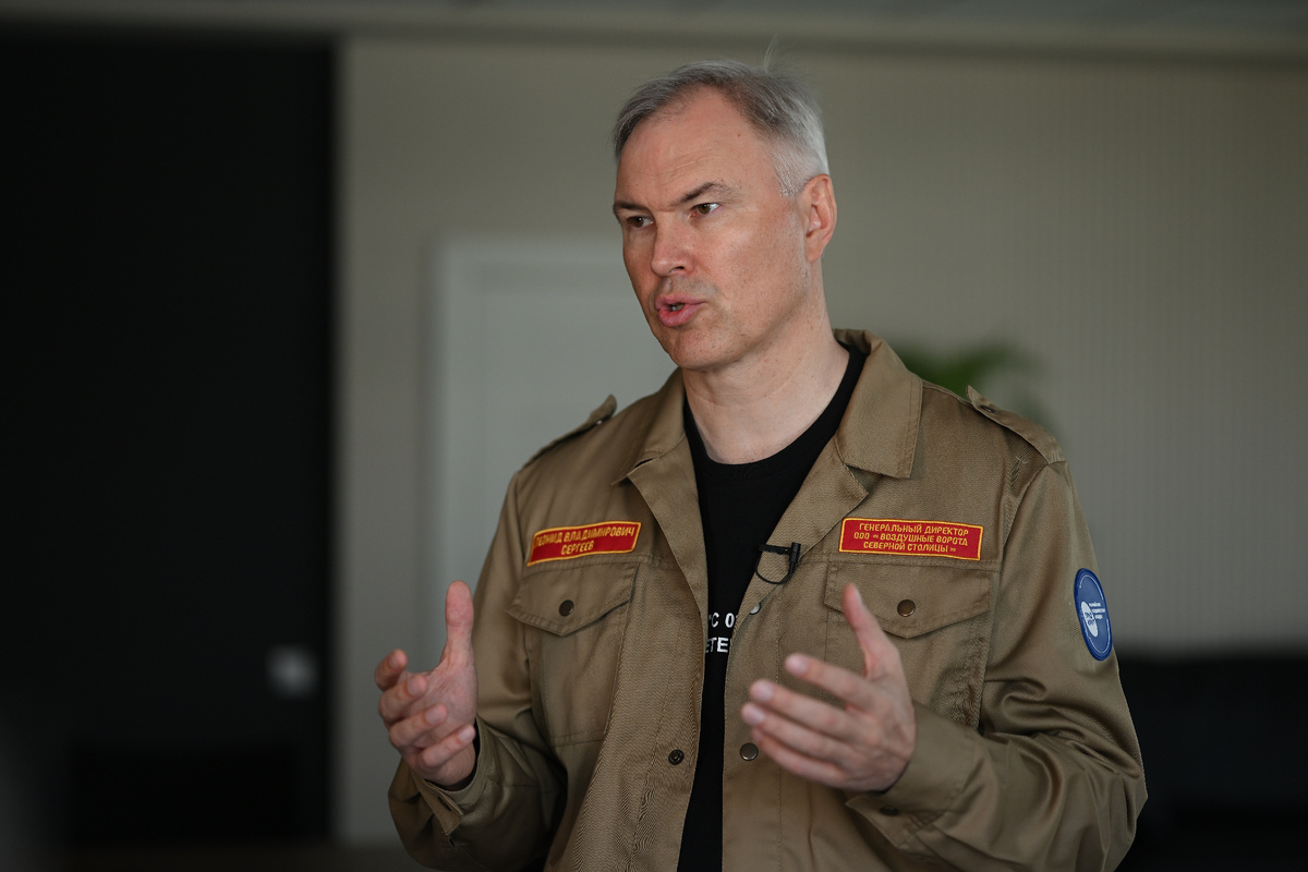 Леонид Сергеев, генеральный директор компании «Воздушные Ворота Северной Столицы»
