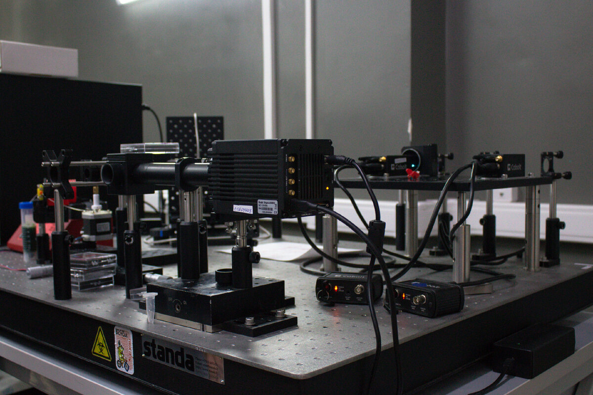 Фотоакустический проточный цитометр