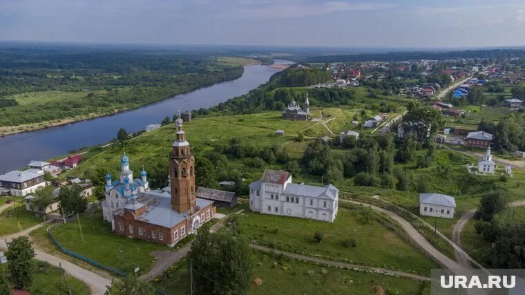 Вид города с высоты птичьего полета впечатляет. Фото: Сергей Русанов © URA.RU