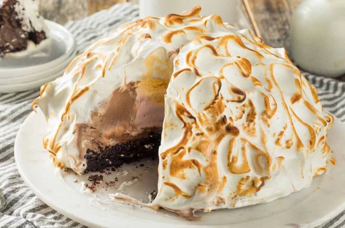    Десерт «Запеченная Аляска».