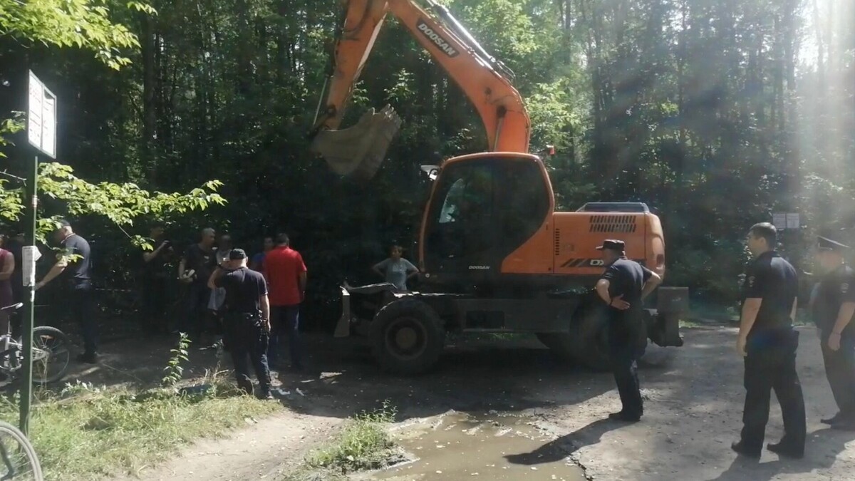 Против дороги через Лосиный остров». «Это же национальный парк!» Источник: Скриншот ТГ «Инфо! Против дороги через Лосиный остров»