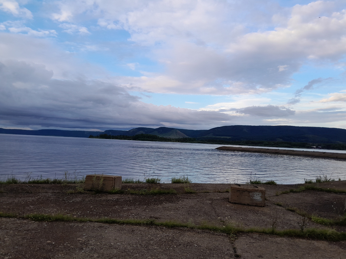 Нугушское водохранилилище. 