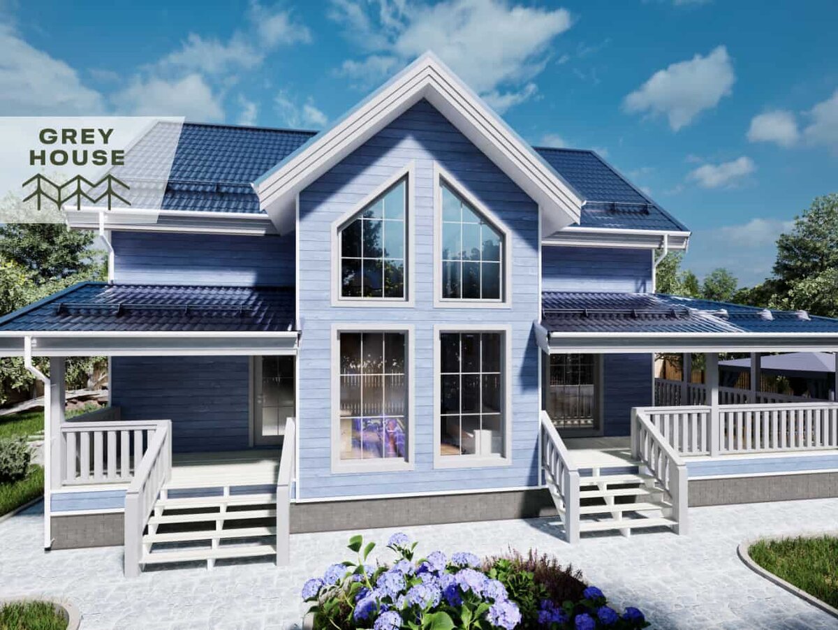 Визуализация дома Нева