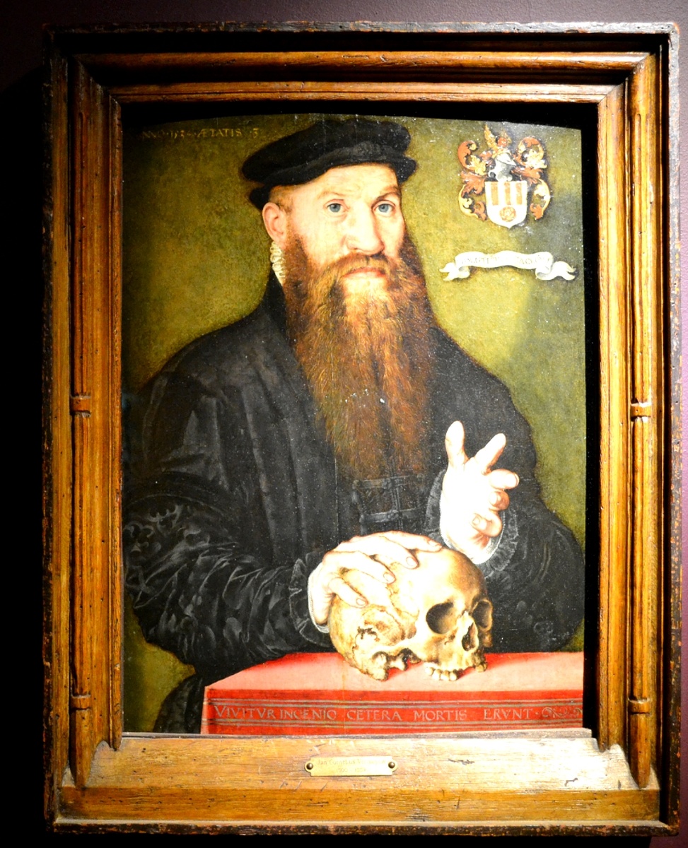 Ян Корнелизон Вермеен. Портрет Давида Йориса, 1534г. Из частного собрания. Фото автора