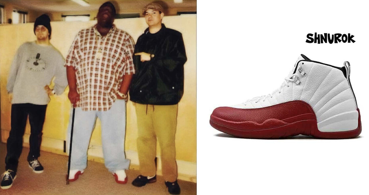 Notorious B.I.G. в Air Jordan 12