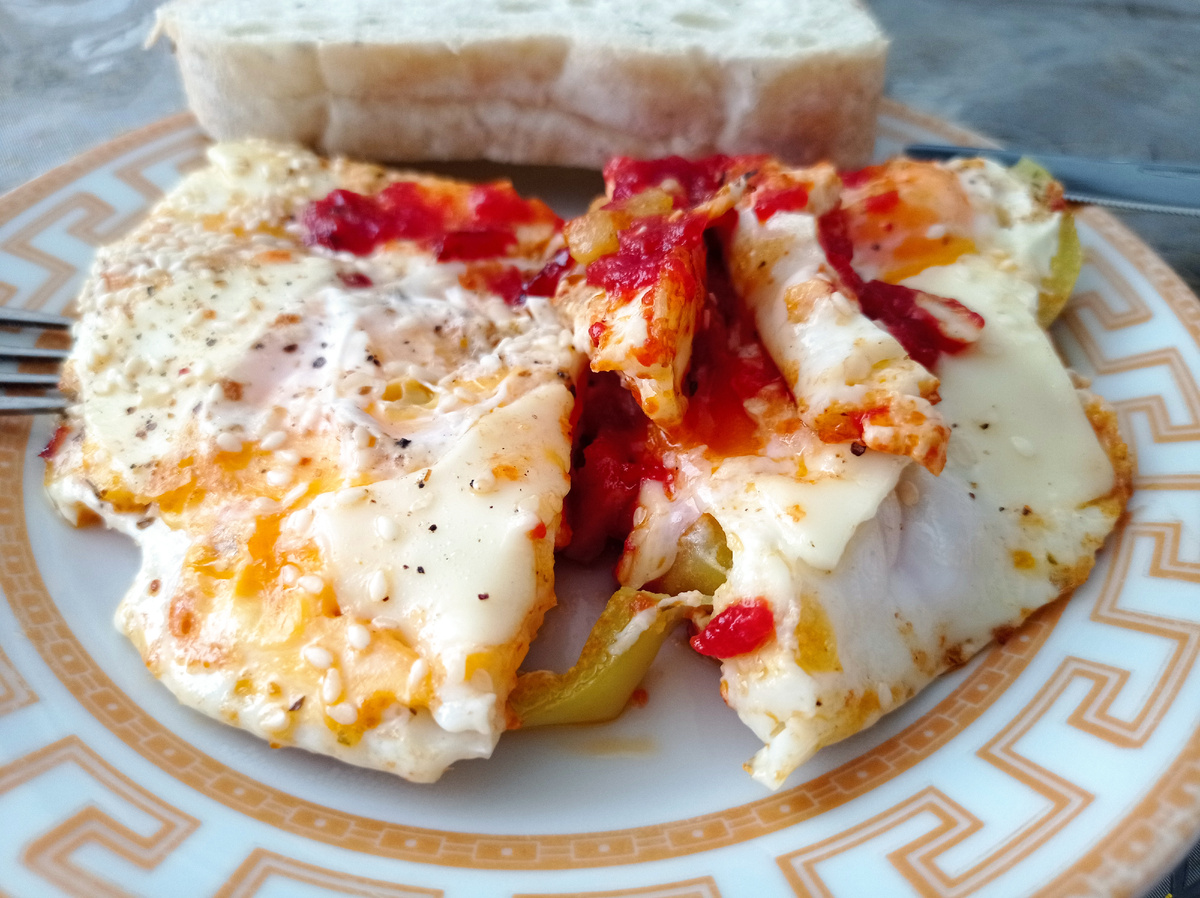 Подача блюда