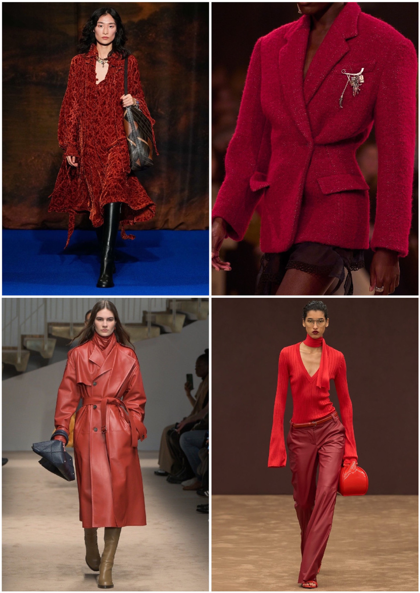 Pinterest. Показы осень-зима 2025. 