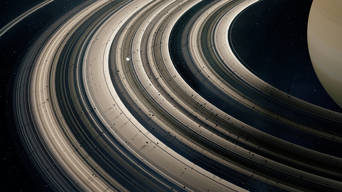     Фото: viktorov.pro/Shutterstock/FOTODOM Кольца Сатурна — самые большие, яркие и сложные в Солнечной системе, и на это есть веские причины