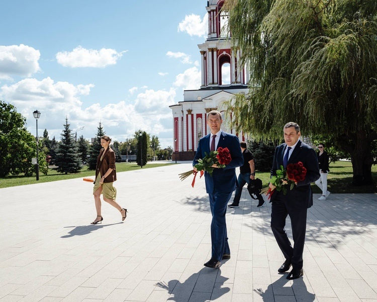     В Курск с рабочим визитом приехал министр спорта РФ Михаил Дегтярев