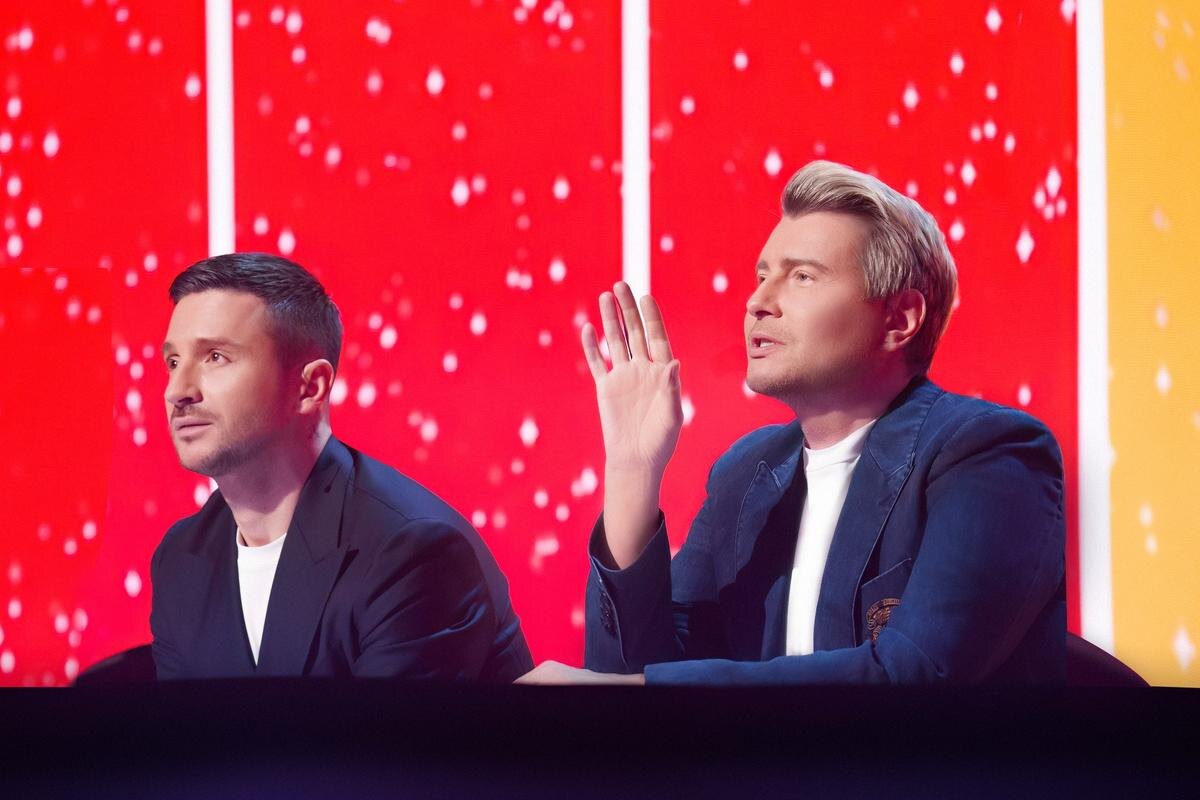 Сергей Лазарев и Николай Басков. Фото: телеканал «Россия»