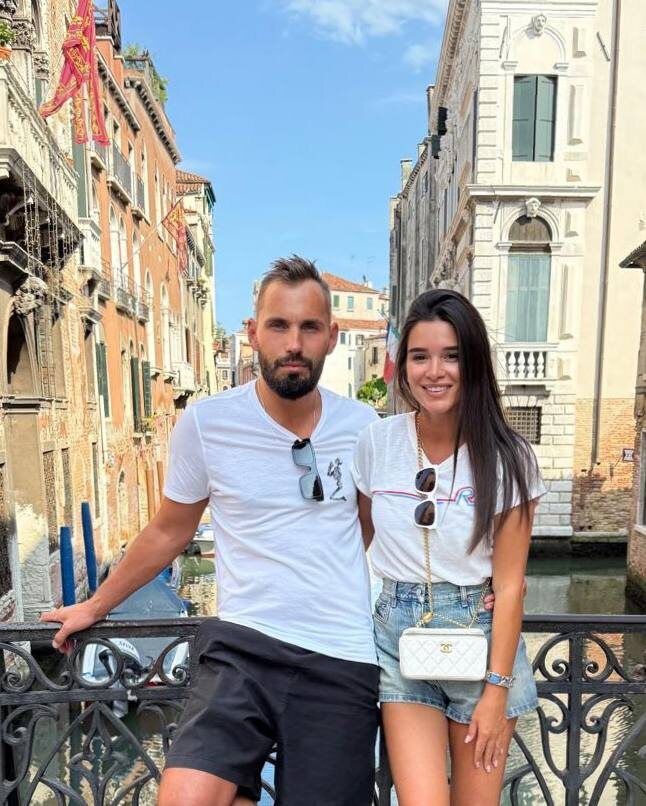 Коля Сердюков и Ксения Бородина