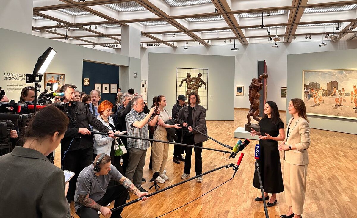 На церемонии открытия