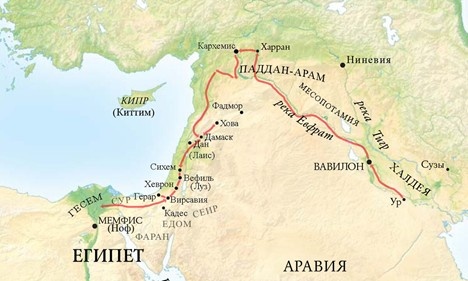 Карта Святой земли Фото из открытого доступа